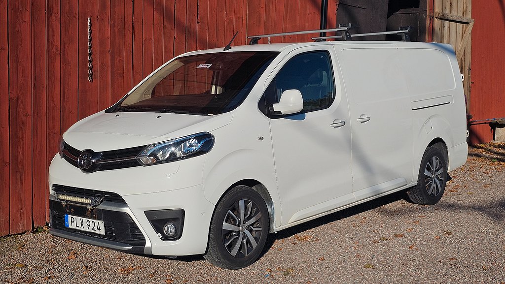 Toyota ProAce 2.0 D4D Takräcke, Verkstadsinredning, Drag