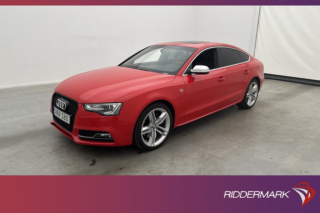 Audi S5 Sportback V6 Q 333hk En-Bruk Taklucka Elstolar Drag