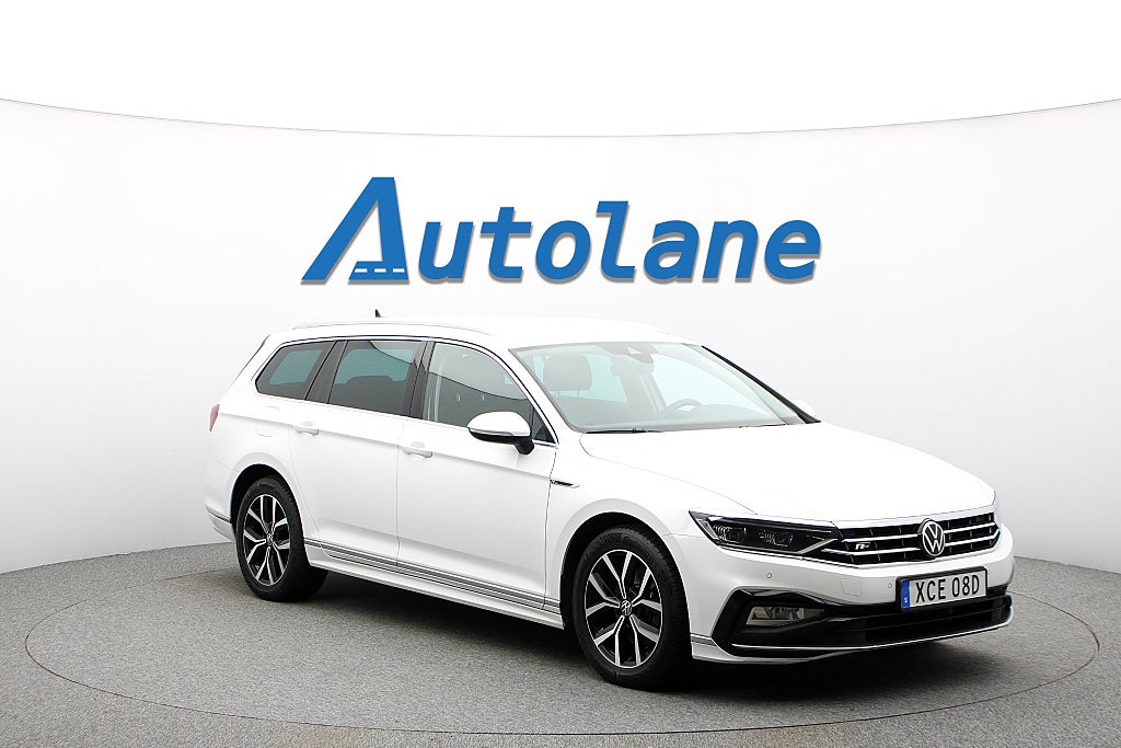 Volkswagen Passat 2.0TDI 4M R-Line, Drag, Värmare, IQ.Light,Cockpit 200hk