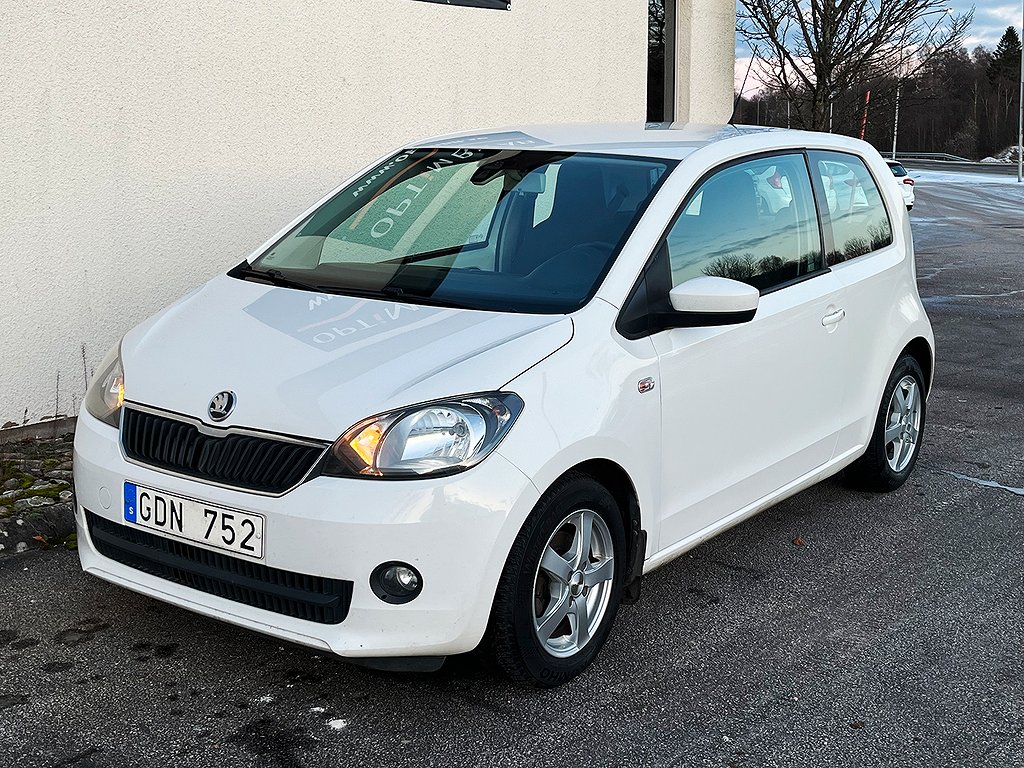 Skoda Citigo  1.0 MPI  0.36 l/mil 360 kr/år skatt