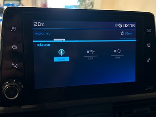 Peugeot Partner Utökad Last 130hk Dvärm Drag Bkam SoV MOMS