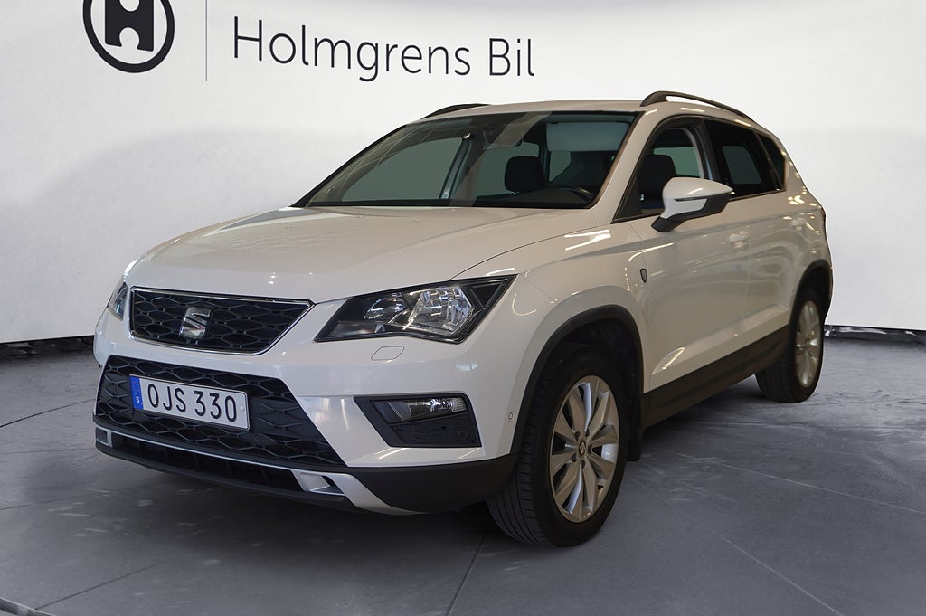 Seat Ateca 1.4 TSI 4drive 150hk Servad Backkamera | Ränta 2,99%