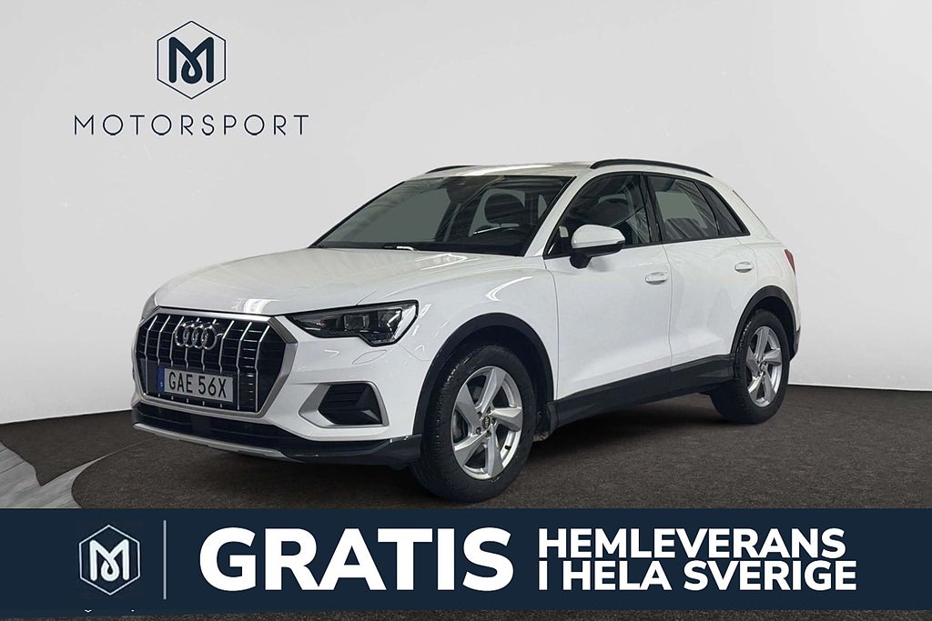 Audi Q3 35 TFSI Proline Adv DRAG Värmare P-sensor bak Låga mil