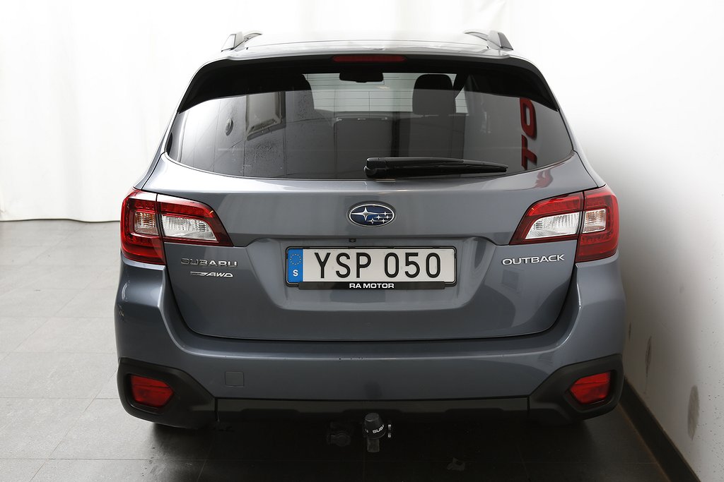 Subaru Outback 2,5i 175hk Base AWD Aut 1ägare Dragkrok 2017