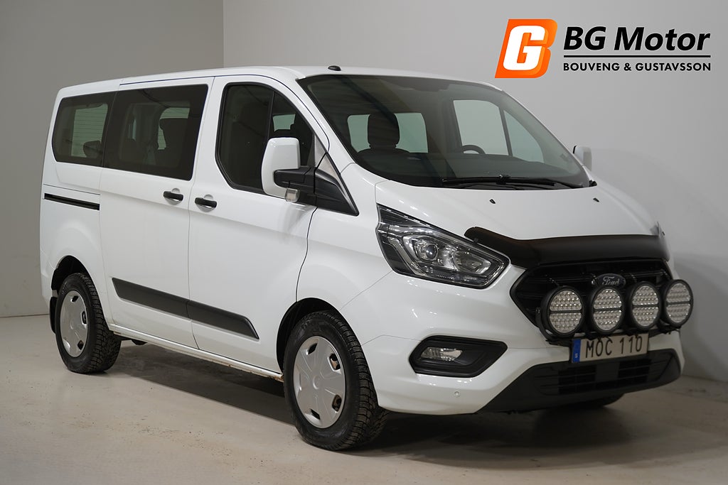 Ford Transit Custom Kombi 2.0 TDCi 170HK Aut 9-sits/PDC/Värmare