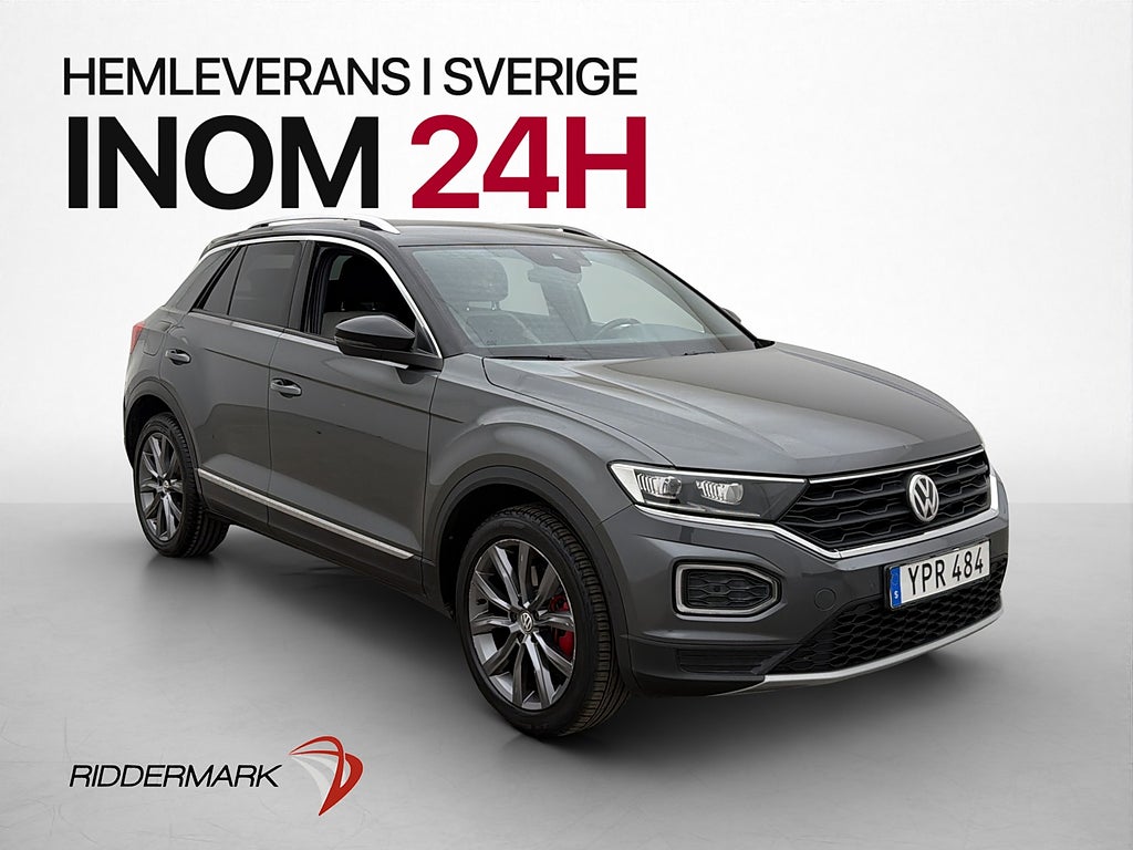 Volkswagen T-Roc 2.0 TSI 4M 190hk GT Cockpit Sensorer P-Värm