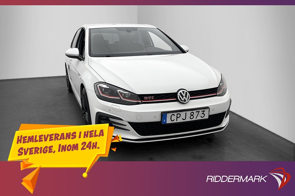 Volkswagen Golf GTI Performance 245hk Cockpit Kamera CarPlay