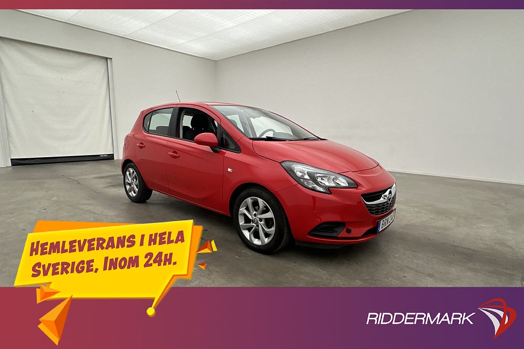 Opel Corsa 1.4 90hk M&K-Värmare P-Sensorer Rattvärme