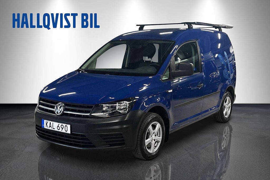 Volkswagen Caddy Skåp 1.6 TDI 75hk Drag Värmare Inredning Euro 5
