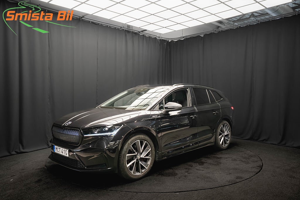 Skoda Enyaq iV 80x SPORTLINE DRAG KAMERA ELSTOLAR 1-ÄGARE MOMS 265hk