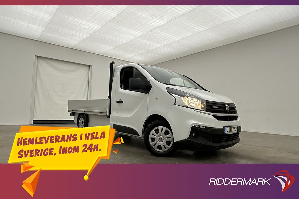 Fiat talento PICKUP Värmare Dragkrok 3-Sits FLAKBIL Moms