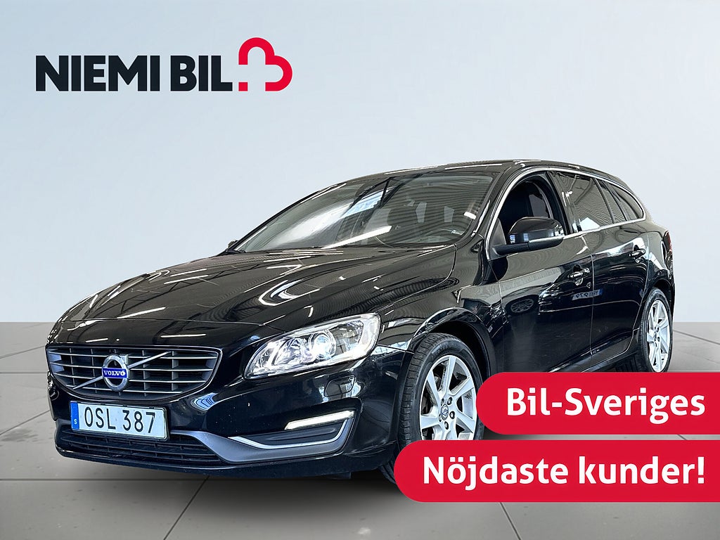 Volvo V60 D4 Momentum S&V-hjul/Dvärm/Drag/Navi/Psens/Kamrem bytt