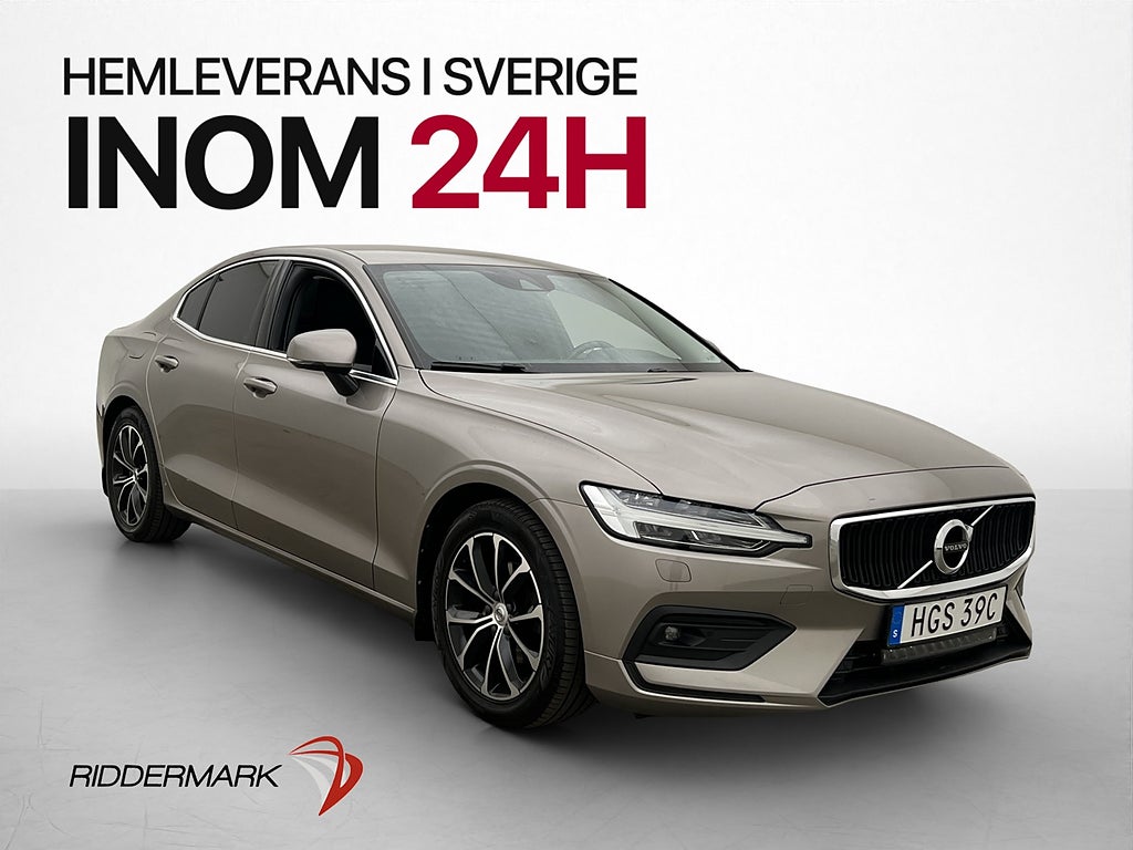 Volvo S60 T4 Momentum Advc Halvskinn Värm Kamera Navi BLIS