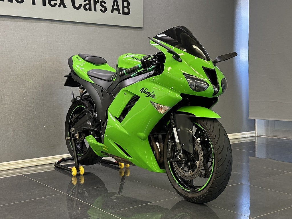 Kawasaki Ninja ZX-6R | Original kåpset | Besiktigad | Quadlock