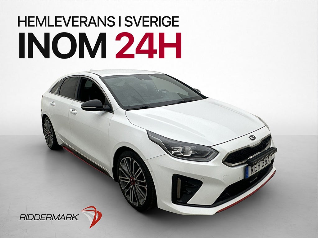 Kia ProCee'd GT 1.6 204hk JBL Kamera Rattvärme CarPlay