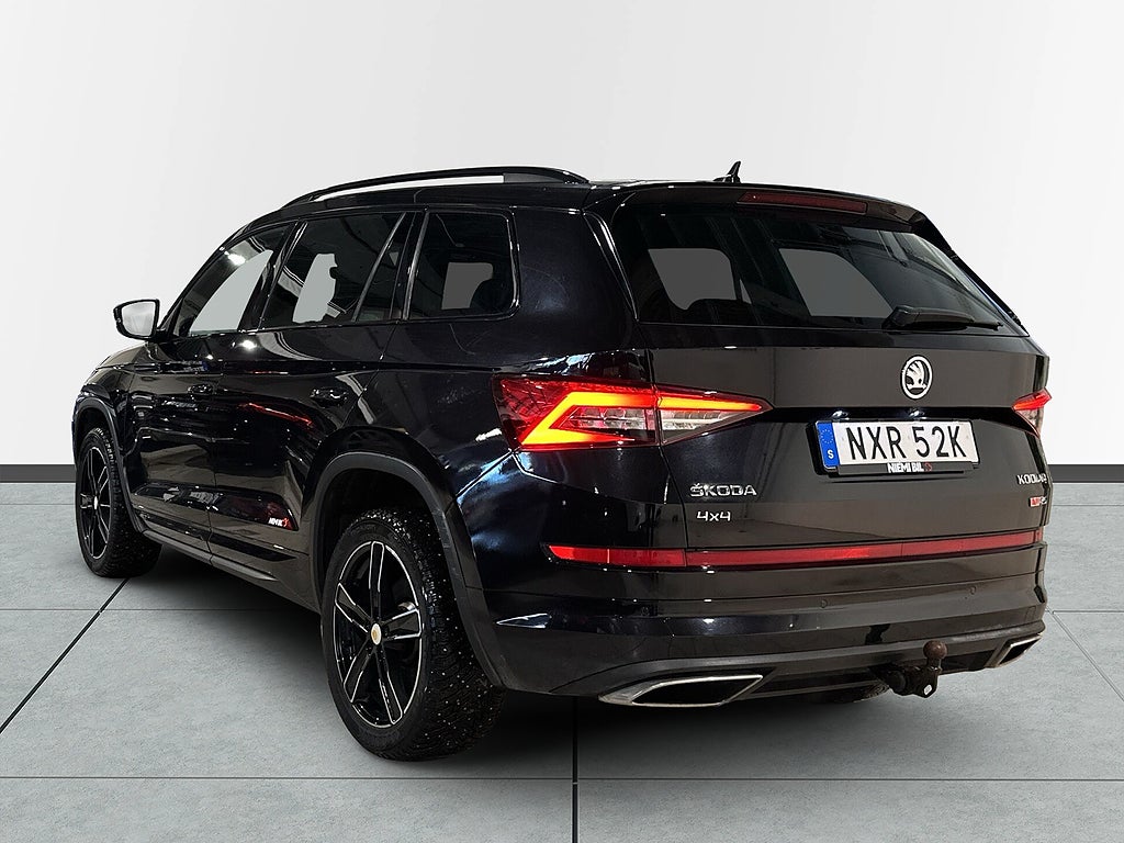 Skoda Kodiaq RS 240hk 4x4 Drag Dvärm Kamera GPS Canton Rattvärme SoV
