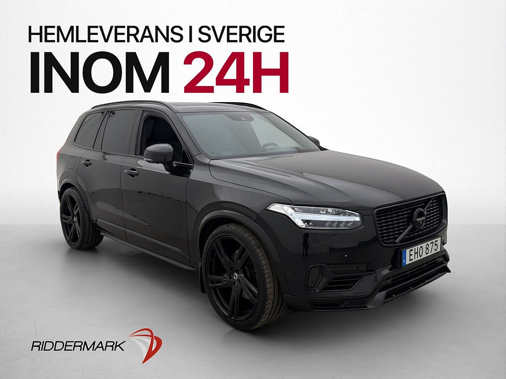 Volvo XC90 Recharge T8 AWD R-Design 7-Sits VOC Pano B&W HuD