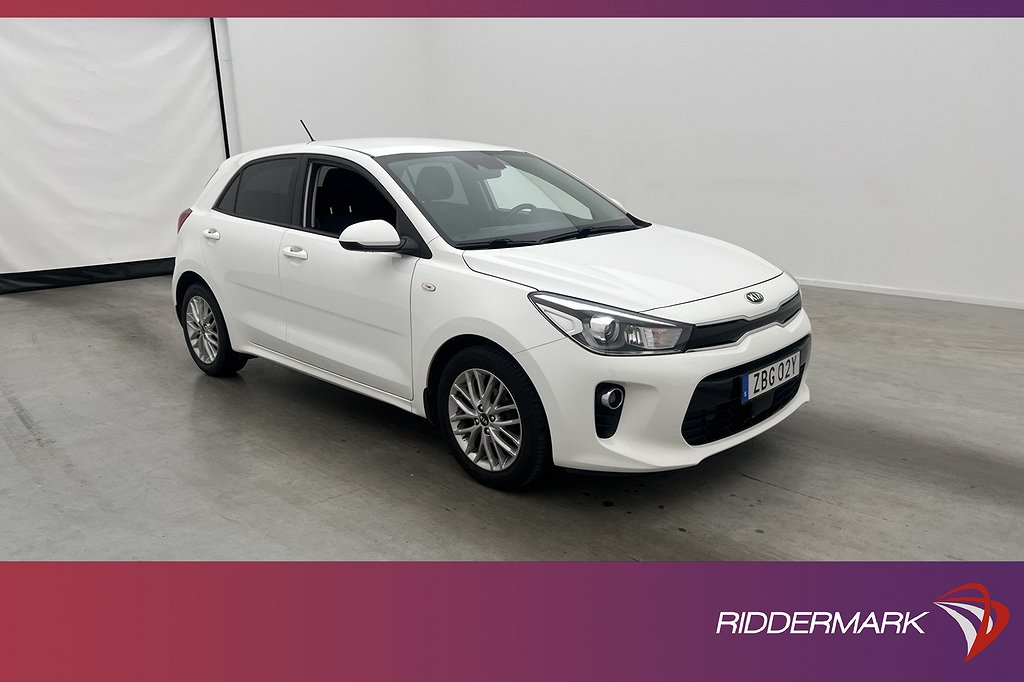 Kia Rio 1.2 CVVT 84hk Advance Plus Kamera CarPlay Rattvärme