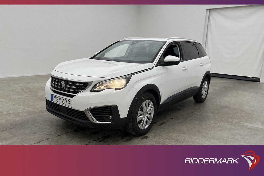 Peugeot 5008 1.2 PureTech 130hk Active 7-sits Sensorer Drag