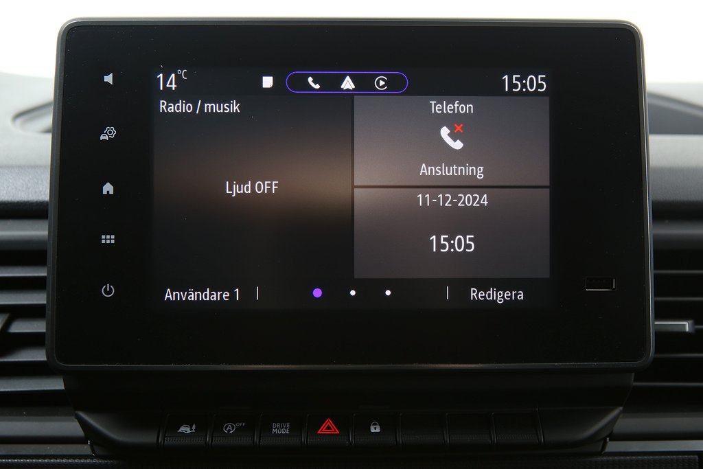 Nissan primastar Van dCi 150 Aut L2H1 N-Connecta Leasbar 2024