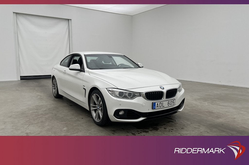 BMW 420 d xDrive Coupé Sport Line Sensorer 4,95% Ränta