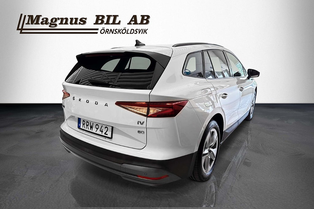 Skoda Enyaq iV 60 iv P-värmare Drag Kamera Sov hjul Moms miniatyr 4