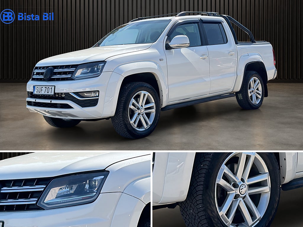 Volkswagen Amarok 2.9t 3.0 V6 TDI 4M | Highline | Moms | Värmare | 225 hk