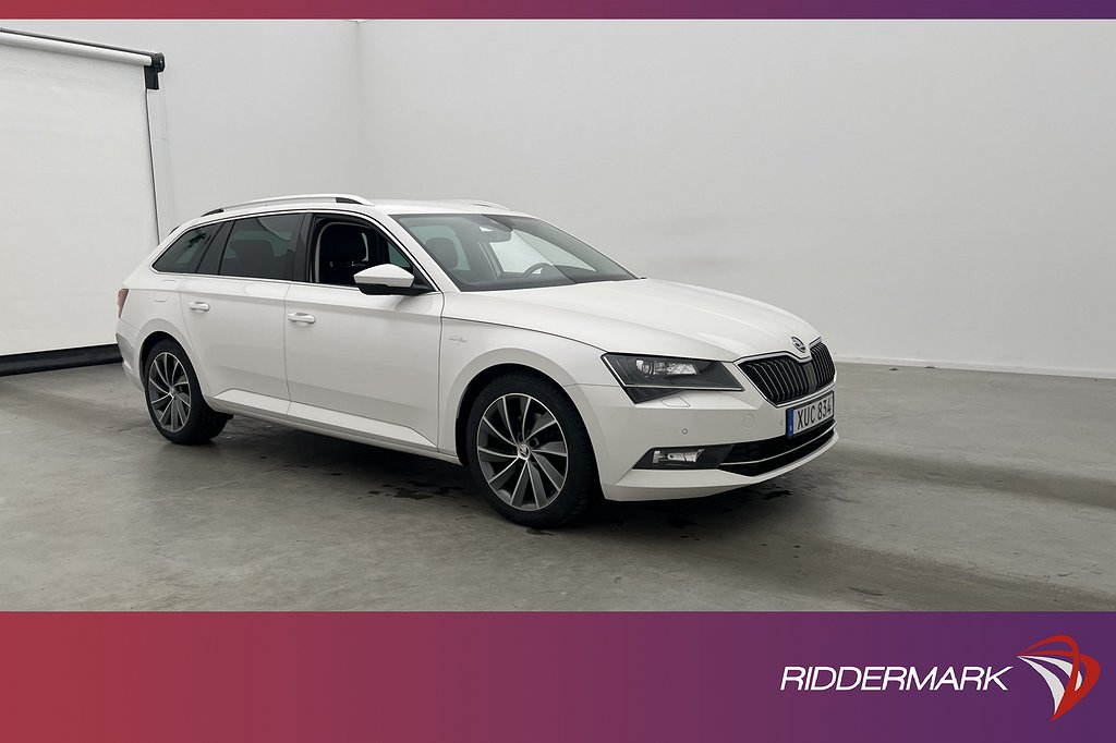 Skoda Superb Kombi TDI 4x4 190hk L&K Värm Canton Kamera Drag