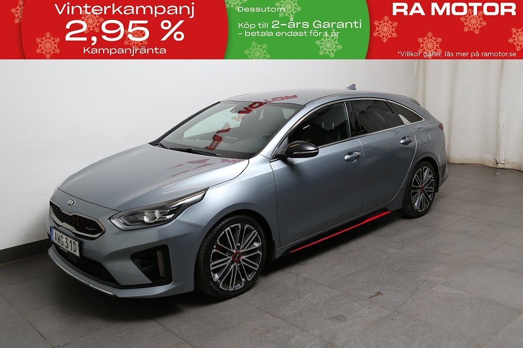 Kia ProCee'd GT 1,6 T-GDi 204hk Aut JBL CarPlay Kamera Navi 2019