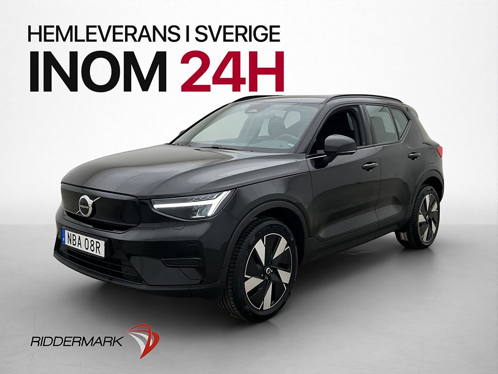 Volvo XC40 Recharge Extended Range Core Drag Värmare Kamera