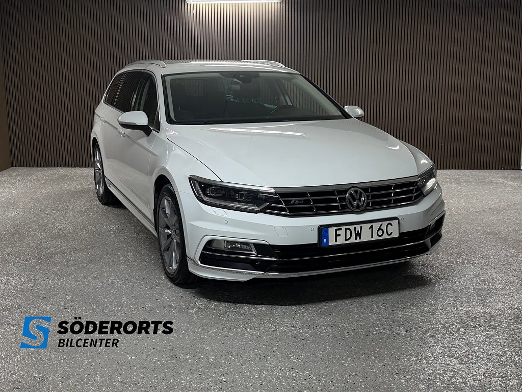 Volkswagen Passat Sportscombi 2.0 TDI R-Line Värmare Kamera CarPlay Drag