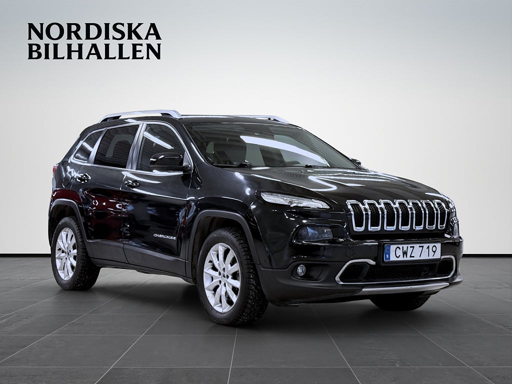 Jeep Cherokee 2.0 CRD 4WD Läder Drag Backkamera