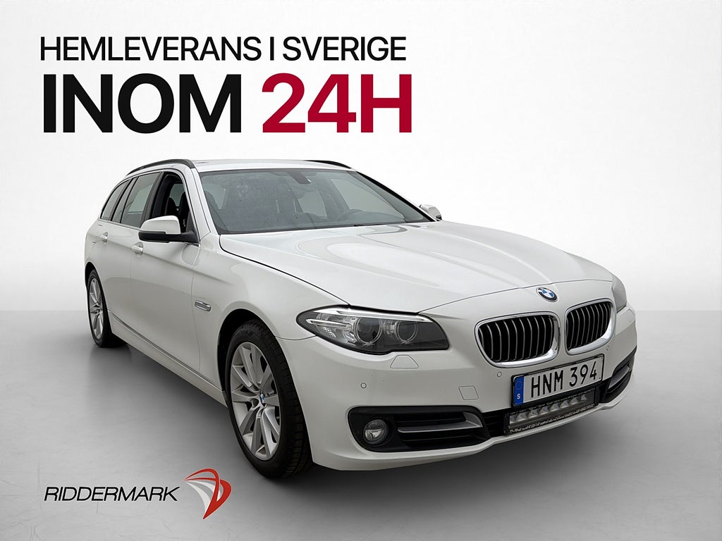 BMW 520 d xDrive Touring 190hk Sensorer Skinn Rattvärme Drag