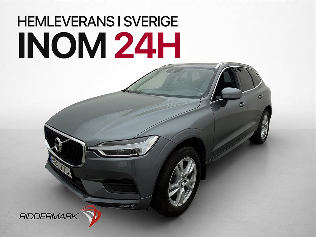 Volvo XC60 D4 AWD Momentum Pano Skinn B-Kamera Drag Navi VOC