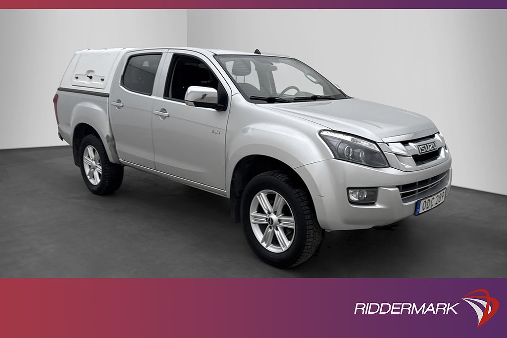 Isuzu D-Max 2.5 4WD 163hk Dragkrok Farthållare Flakkåpa Moms