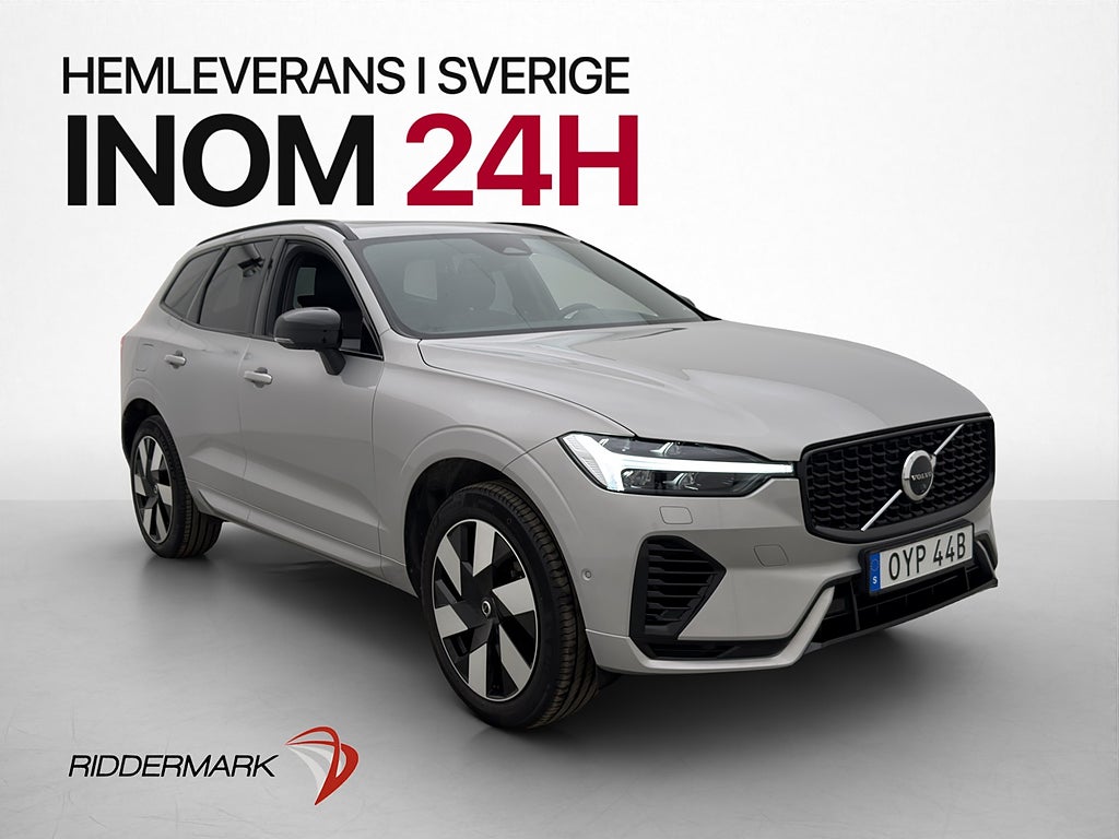 Volvo XC60 T6 350hk Plus Dark Pano H/K CarPlay Värm 360 Drag