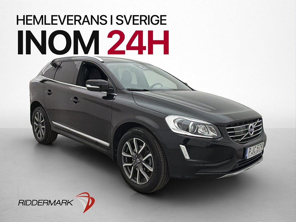 Volvo XC60 D4 AWD Classic Summum Pano VOC Värm Kamera Skinn