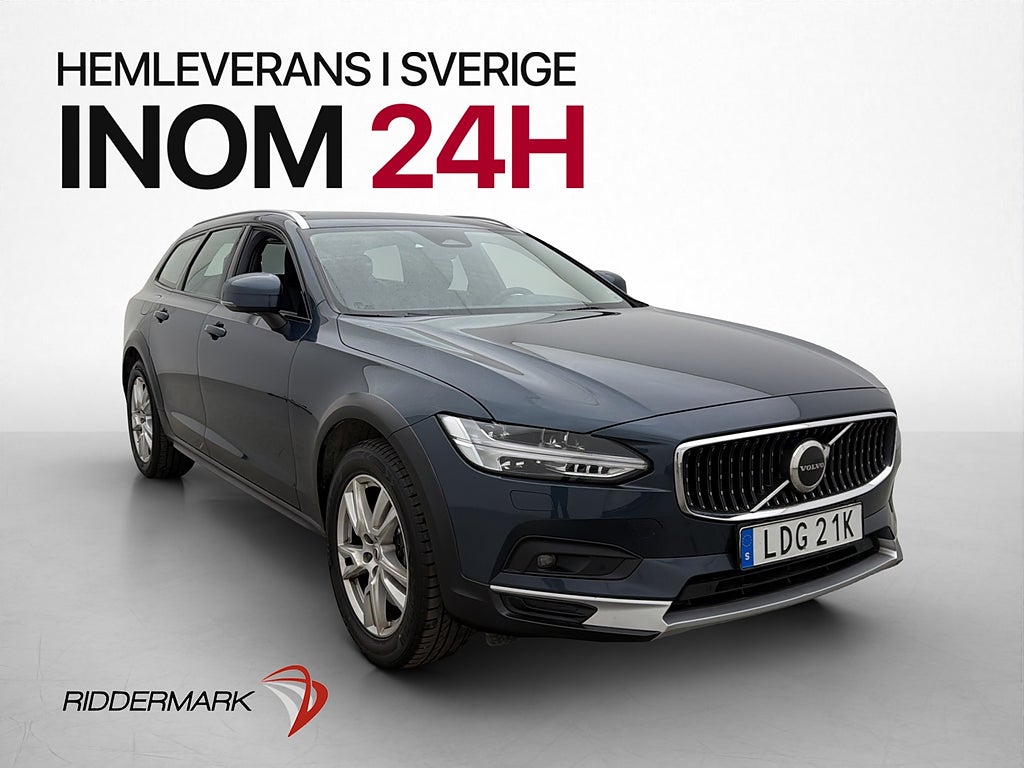 Volvo V90 Cross Country B4 AWD D-Värmare B-Kamera Skinn Drag