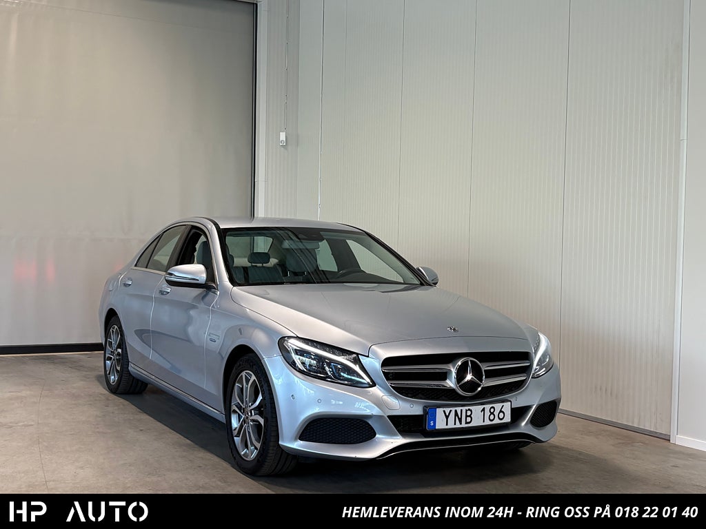 Mercedes-Benz C 350e Plug-In Avantgarde Drag Skinn Burmester Luftfj.