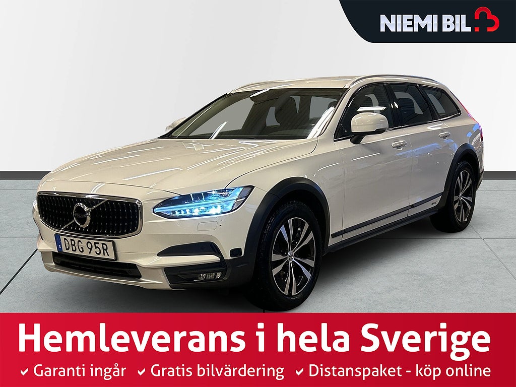 Volvo V90 Cross Country D4 AWD Momentum Drag/Kamera/MoK-värm/Navi/SoV-däck
