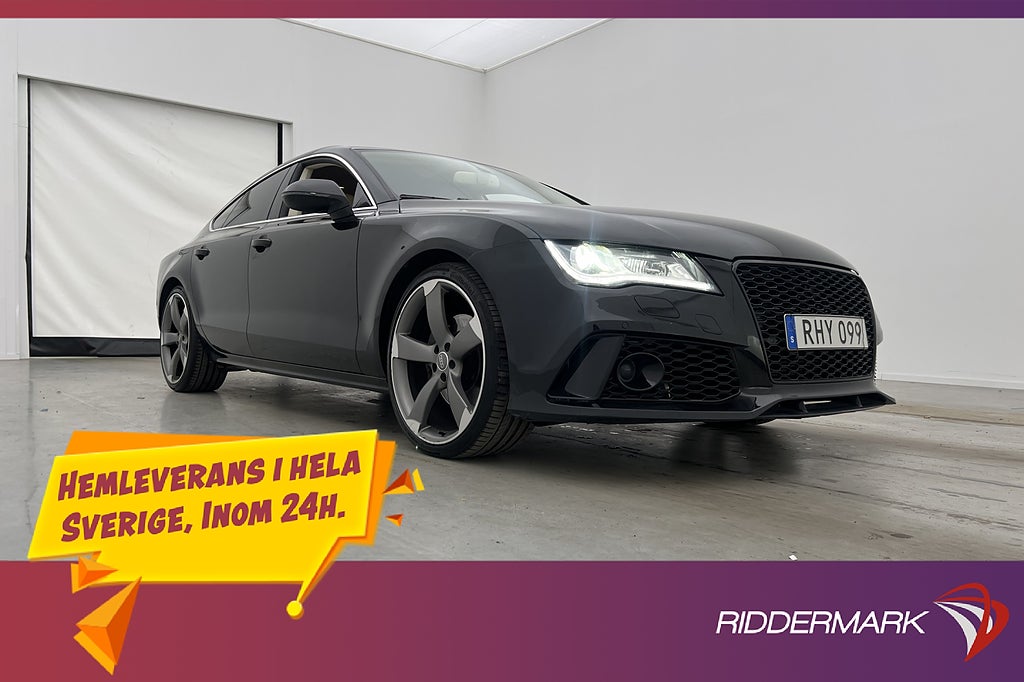 Audi A7 Sportback 3.0 TDI Q Värmare Skinn Sensorer Keyless