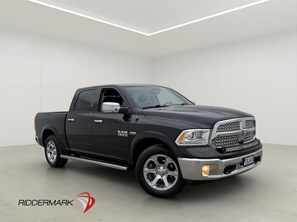 Dodge RAM 1500 Laramie 5.7 4x4 Luft Drag Skinn Alpine Kamera