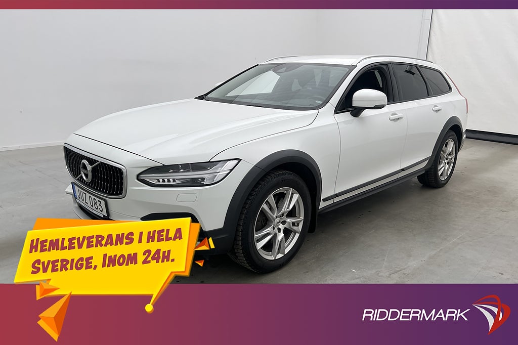 Volvo V90 Cross Country T5 AWD Plus Värmare Läder Dragkrok
