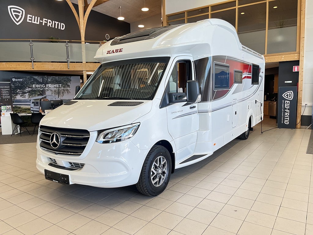 Kabe ROYAL X 810 LQB (5 bält+ALDE+Aut 170hk+Mercedes+Litium+Skinn)