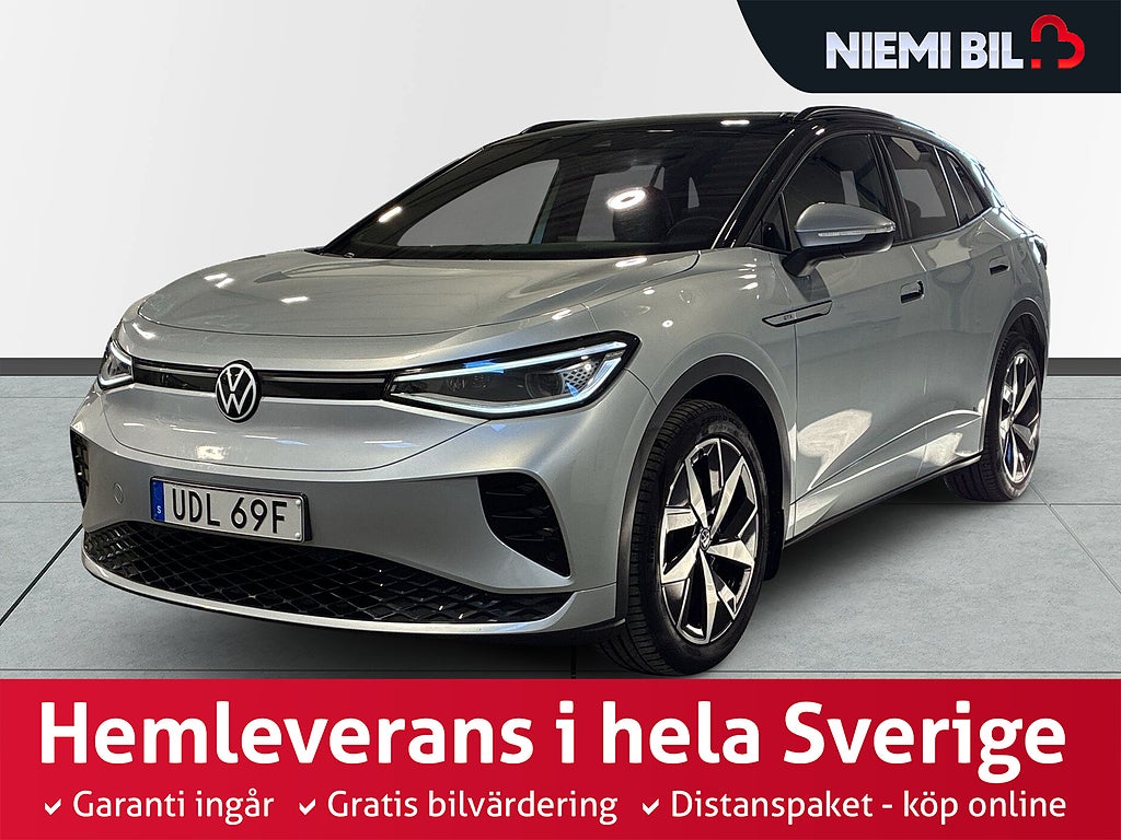 Volkswagen ID.4 GTX Drag Kamera Farthållare Rattvärme Navi MOMS S&V