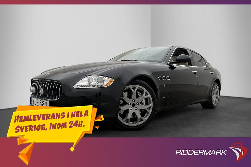 Maserati Quattroporte S 4.7 V8 431hk Taklucka BOSE Massage