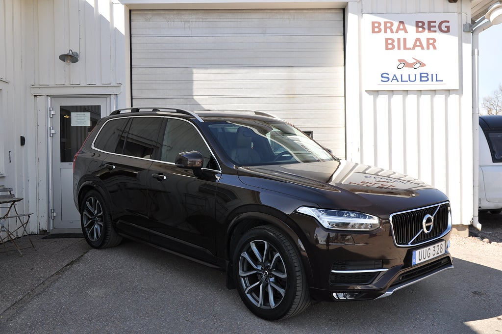 Volvo XC90 D5 AWD Skinn Luftfjädring Nav Drag 7-sits H/K