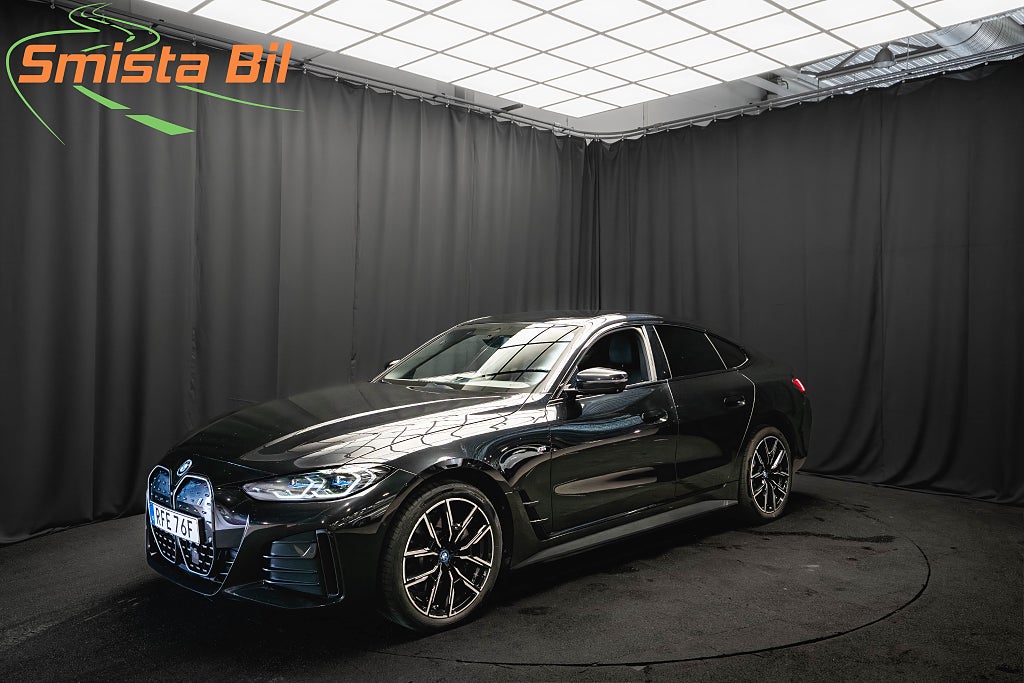 BMW i4 eDrive40 M Sport LASER DRAG 360° AKTIV-FART MOMS 340hk