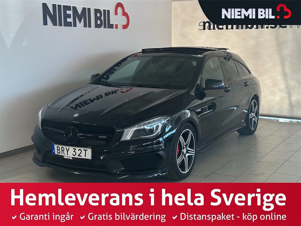 Mercedes-Benz CLA 45 AMG 4MATIC Shooting Brake 360hk/Bkamera
