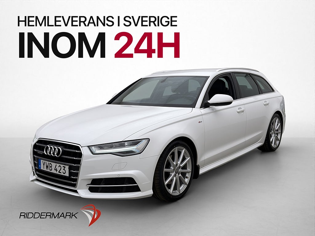 Audi A6 2.0 TDI Quattro S-Line Värmare Dragkrok Sensorer